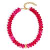 Round Resin Beads Chain Necklaces Chunky Resin Beads Necklace  Summer Vacation