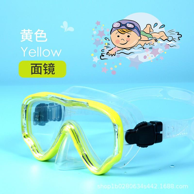 Kids Snorkel Mask Set Anti-Fog Waterproof Diving Gear Boys Girls