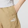 Puma Pantaloni de jogger țesuți pentru antrenament sport de culoare uni Pantaloni de femeie maro 682272-83