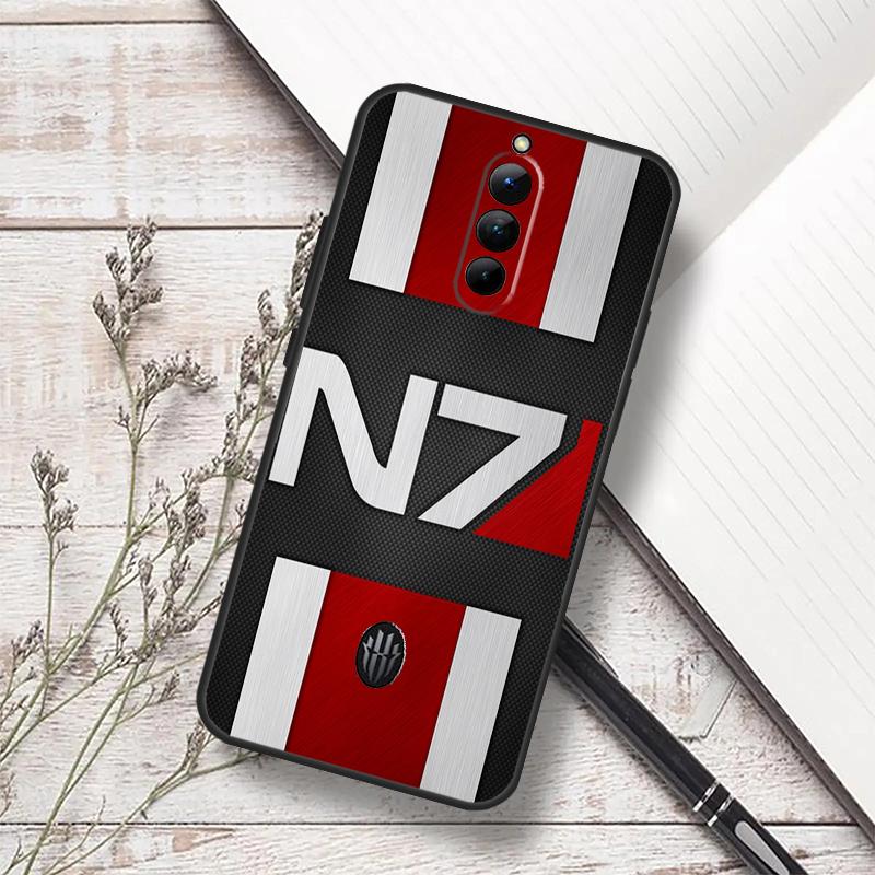 N7 Mass Effect Case For ZTE Nubia Red Magic 6S 7S 6 7 Pro 5G RedMagic 10 Air 8 9 8S 9S 10S Pro Plus Cover