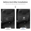 Car Anti-Kick Pad Seat Back Protective Cover Storage Pocket Auto Accessories For Citroen C4 C3 C5 C1 C2 VTS Berlingo Celysee