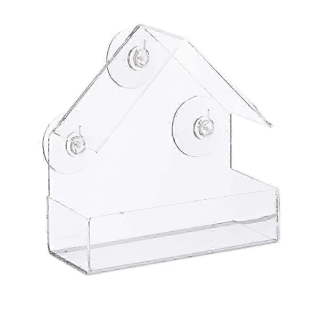2026 Suitable Window Bird Feeder for Outside with Strong Suction Cups, Fits for Cardinals, Finches, Chickadees etc.