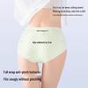 SecretWorld Ice Cotton Antibacterial Mid-Waist Briefs