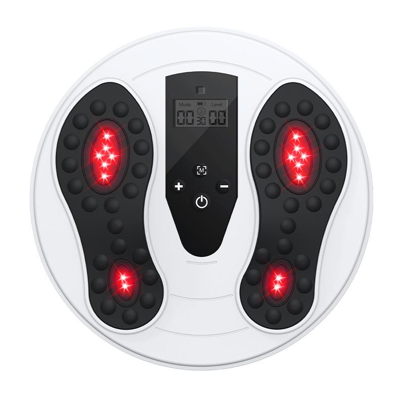 Foot Massager with Acupoint Pulse, Red Light Therapy & Automatic Foot Spa