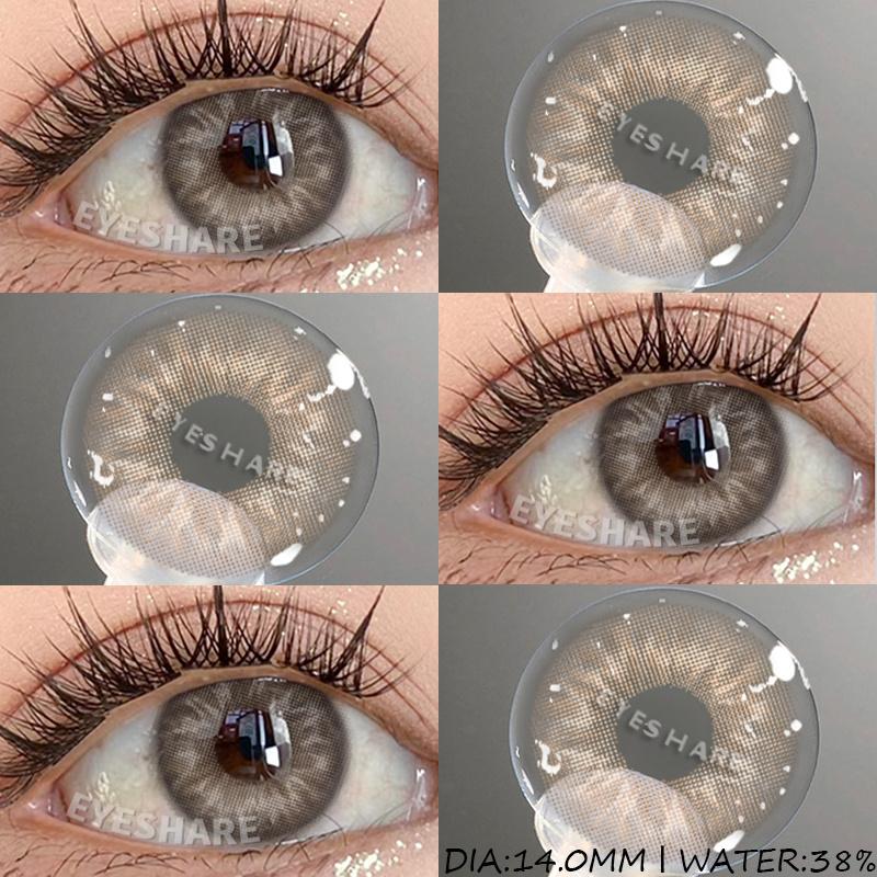 1 Pair Color Contact Lenses for Eyes Natural Eye Lens Blue Eye Lenses Brown Lenses Gray Pupils Yearly Green Eye Contacts