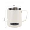 Coffee Milk Frother Jug Temperature Sensing Patch Stainless Steel Accurate Scale Volume Control Advanced Professional CoffeeTool