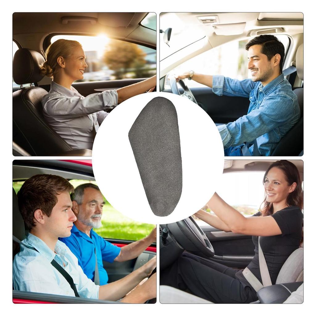 Podložka pod koleno do auta, Podložky pod koleno na konzoli do auta, Měkký polštářek pod koleno na loketní opěrku - Pohodlný, Měkký, Odolný proti poškrábání