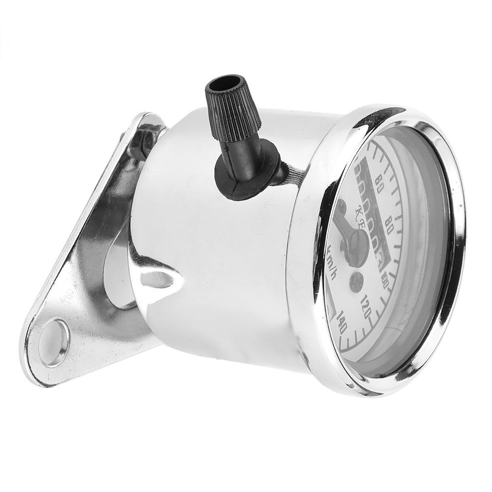 Universal Motorcycle Speedometer Odometer 12V Night Viewing Meter Kilometer Table