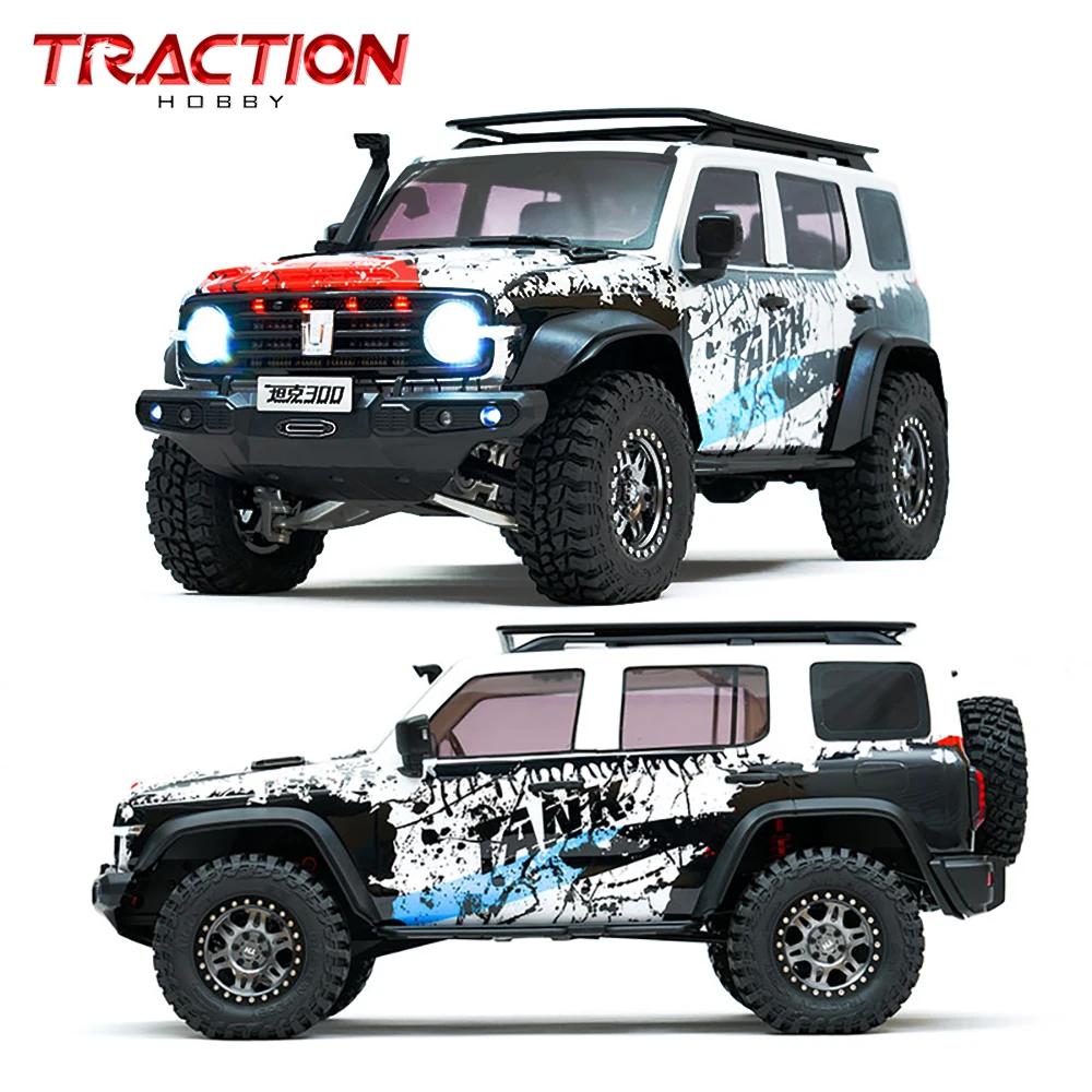 RC Crawle KM 1/8 TANK300 RTR 3rd Anniversary Edition 2.4GHz RC Electric Remote Control Model Car Off-Road Crawle Toy