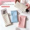 Protective Eyeglass Case Polka Dot Design Sunglasses Pouch for Fashionable Added Style