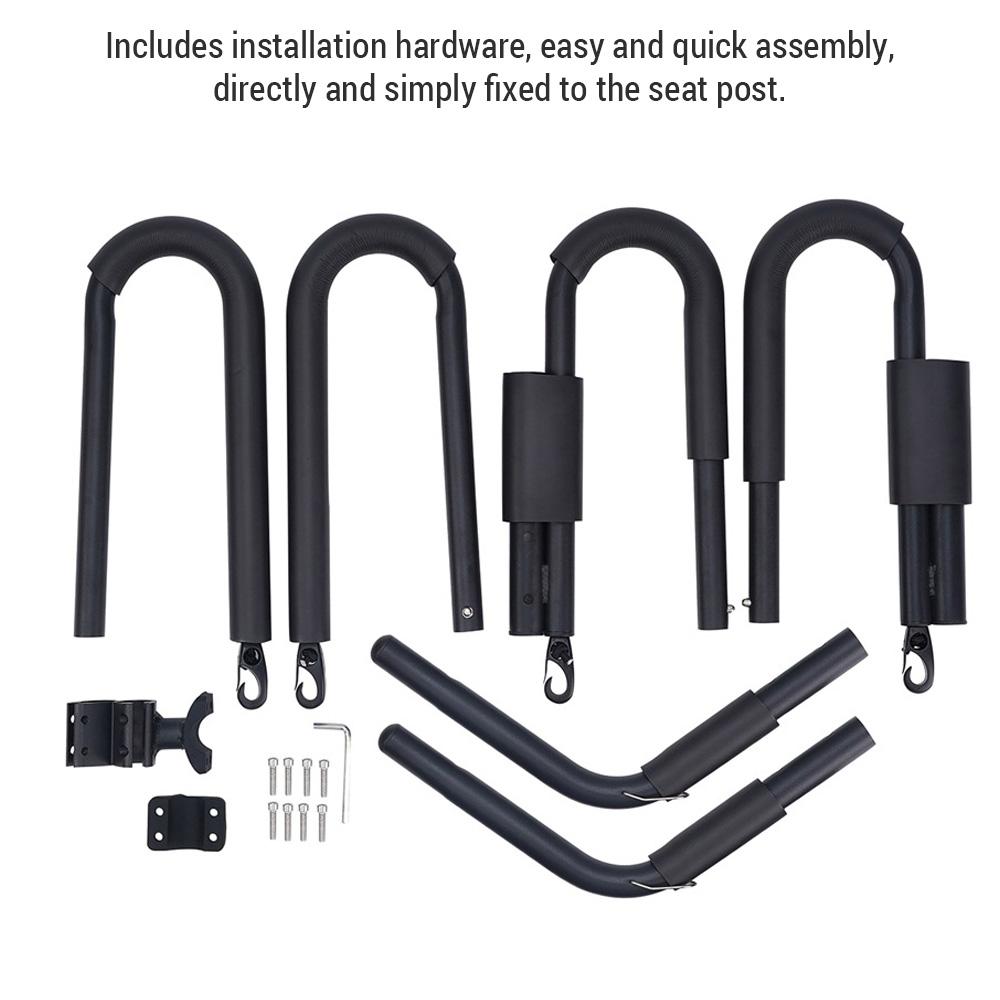 Bike Surfboard Rack Holder Double-Board Portable Adjustable Side Carrier Surf Rack Wakeboard Wind