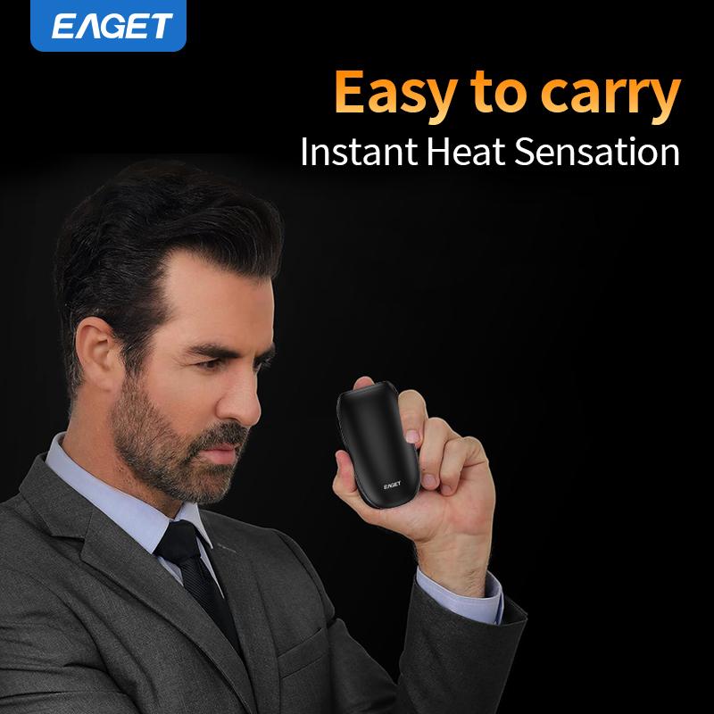 5000mAh Typ-C Einzelschnittstelle Tragbare PowerbankNeue TechnologieHandwärmer 3 HeizstufenBis zu 45°C/50°C/55°C 14 Stunden ultralange Heizdauer, Heizpflaster.