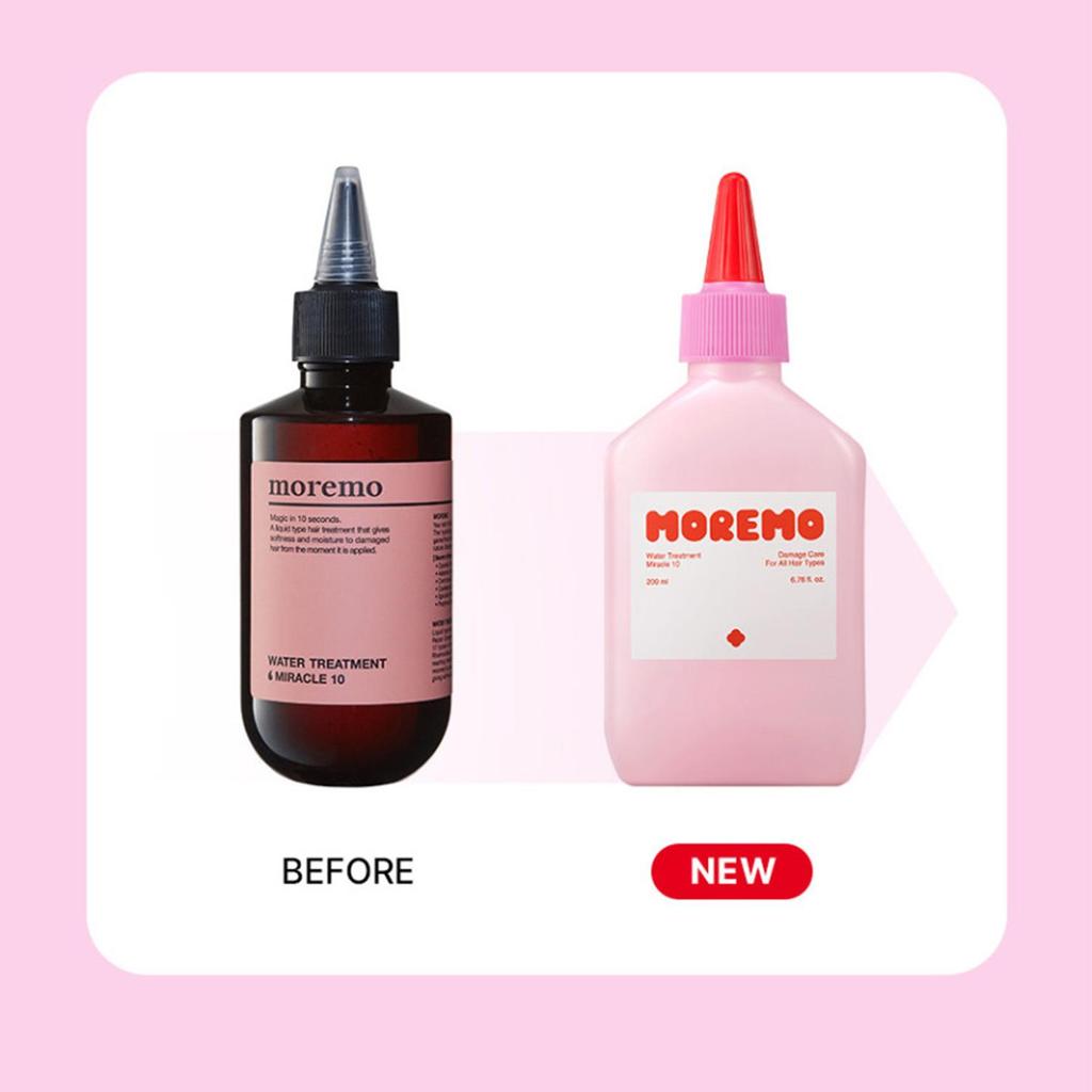 MOREMO Θεραπεία νερού Miracle 10 (200ml 6,76 oz) Υγεία κατεστραμμένων μαλλιών