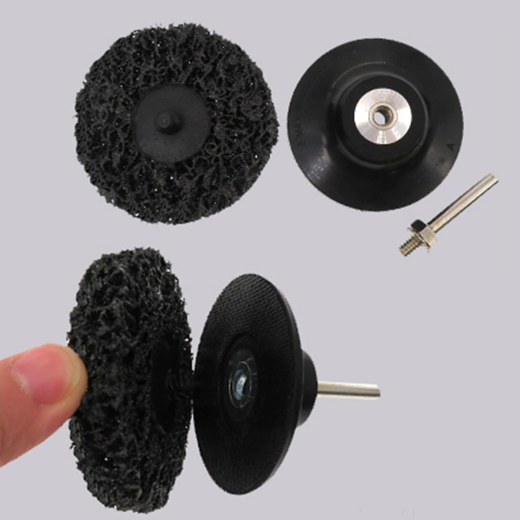 3 Inch Rust Paint Removal Grinding Disc Glue Oxide Removing Abrasive Wheel Rotary Grinding Tool