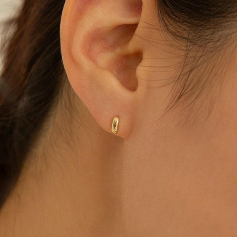 

LUNNE 14k Mini Bean Piercing (14k Gold) #LFPI13 Gold (individual)