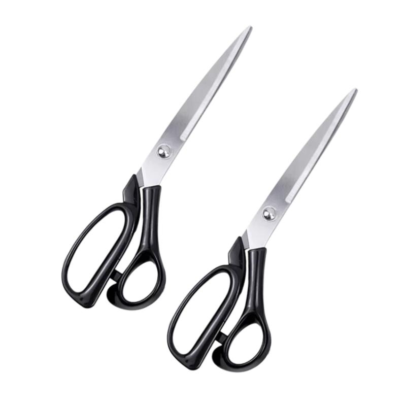 Fabric Scissors 10 Inch Stainless Steel Tailor'S Scissors Fabric Professional Sewing Tool For Home Office Artists Dressmakers