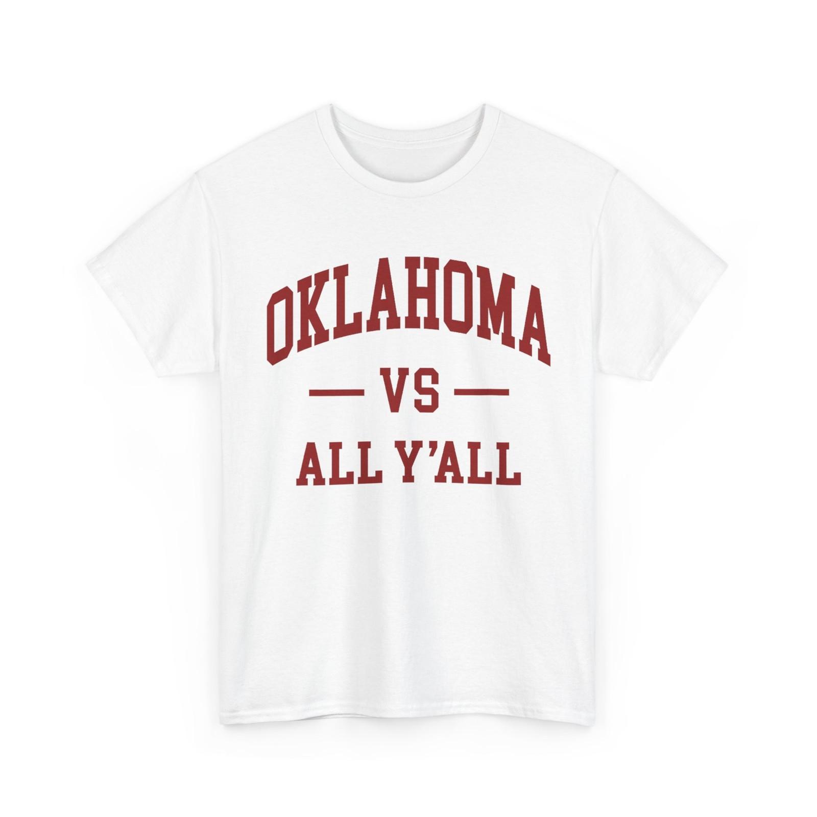 Oklahoma vs All Y all Shirt Clothing, Shoes & Accessories|Men|Men s Clothing|Shirts|T-Shirts S разноцветный
