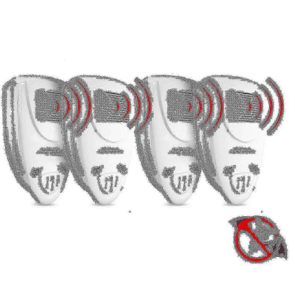 ultrasonic bat repellent pack of 4 for effective bat control