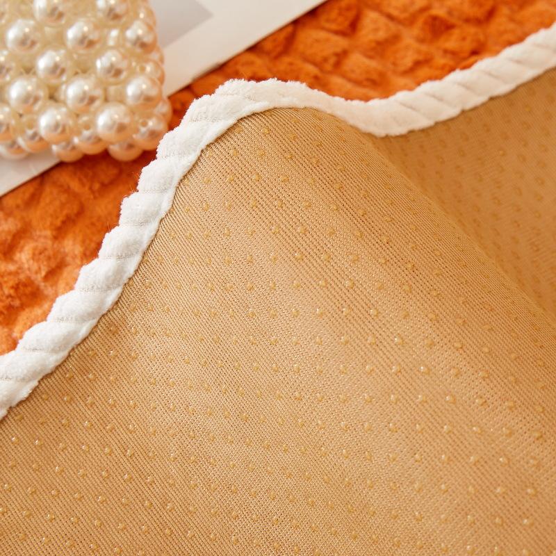 Stone Fleece Sofa Cushion Winter New Thickened Warm Seat Cushion Non-Slip Plush Sofa Towel High-End Full Cover Cloth