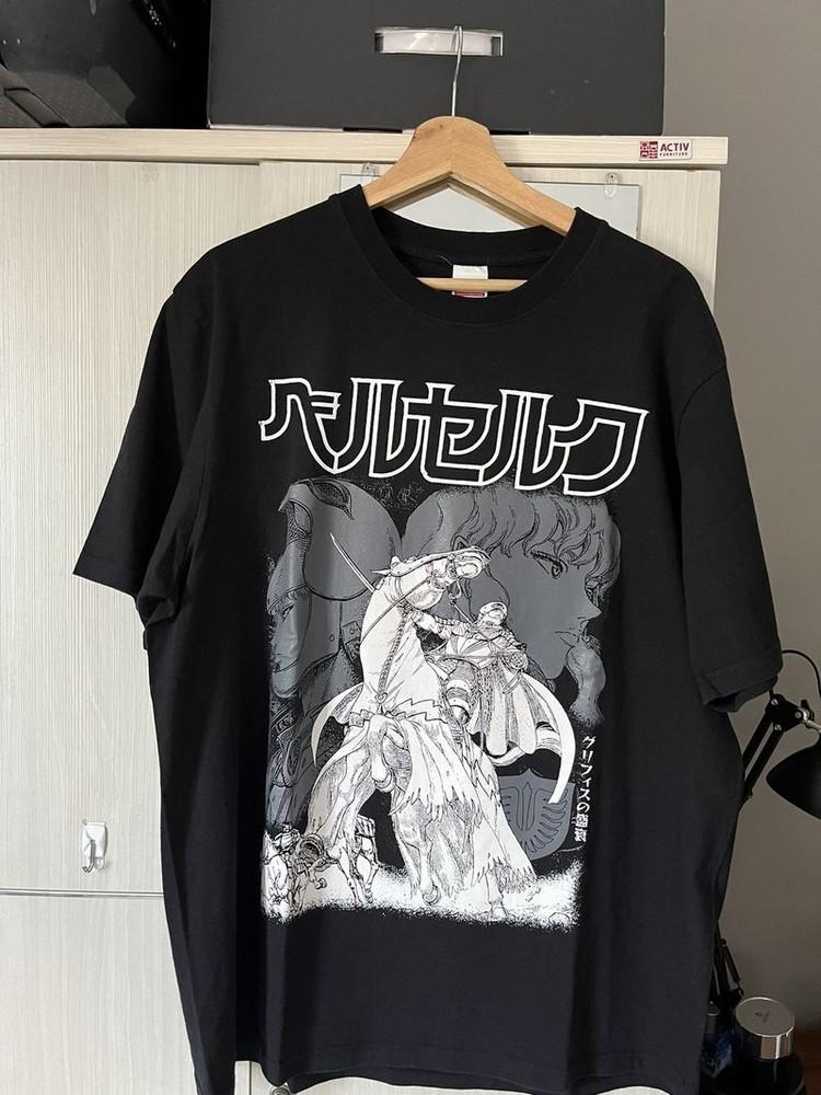 Berserk “Griffith” Anime Movie Black Unisex Tshirt Men Women S5XL KH11897 Unisex T-Shirt M