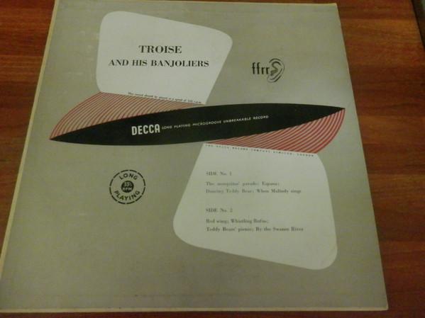 

10-дюймовая пластинка TROISE HIS BANJOLIERS Troise and His Banjoliers LF1005 Decca 1950 Великобритания Саундтреки Мюзиклы Б/у