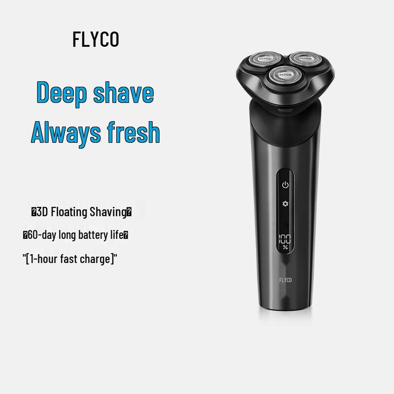 FLYCO FS929 Smart Rotary Electric Shaver CN plug (adapter included)