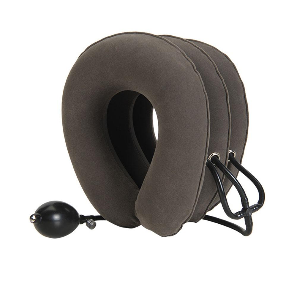Foldable Cervical Traction Device Adjustable Neck Traction Pillow  Posture Correct