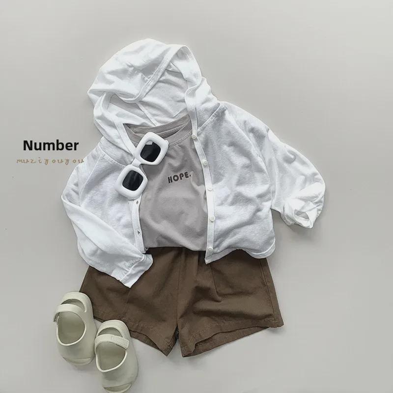 Kids' Lightweight Korean-Style Summer Sun Protection Cardigan