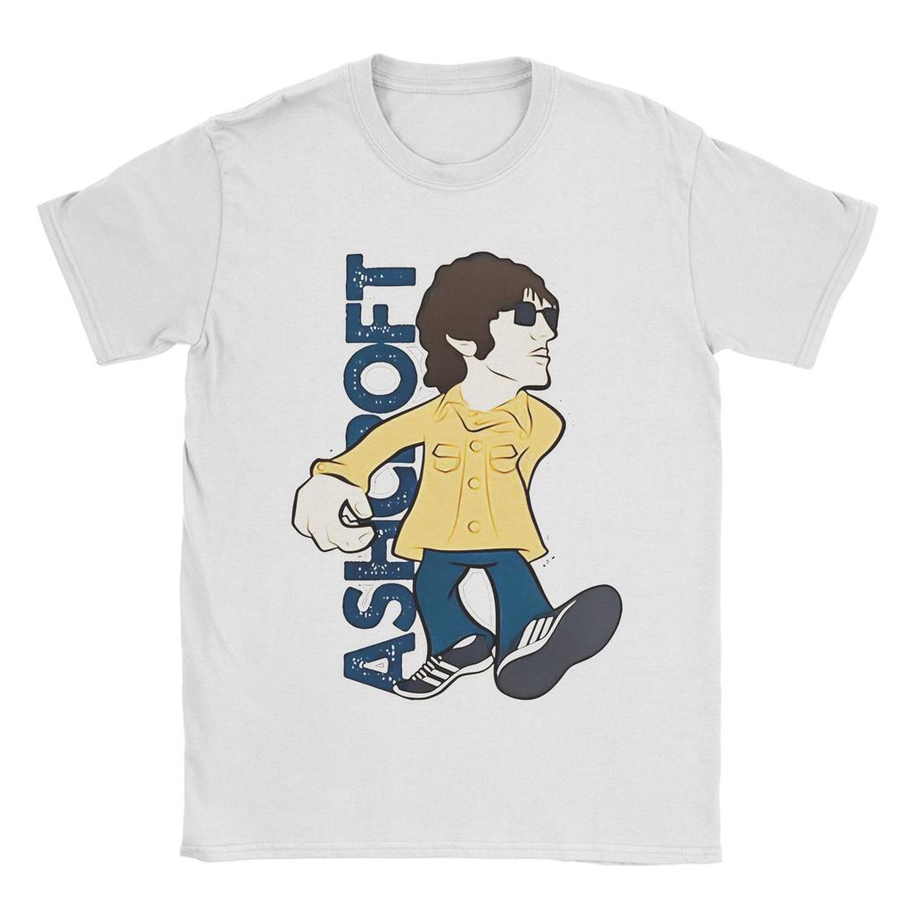 Richard Ashcroft Men's T Shirts Creative Tees Short Sleeve O Neck T-Shirt 100% Cotton Printing Clothes