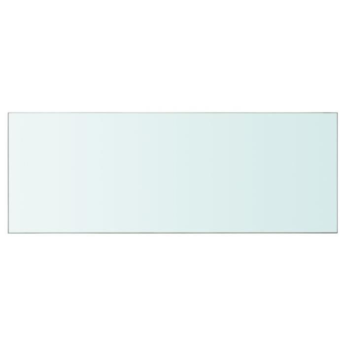 Panneau pour étagère en verre transparent 80 x 30 cm - VIDAXL - Contemporain - Design