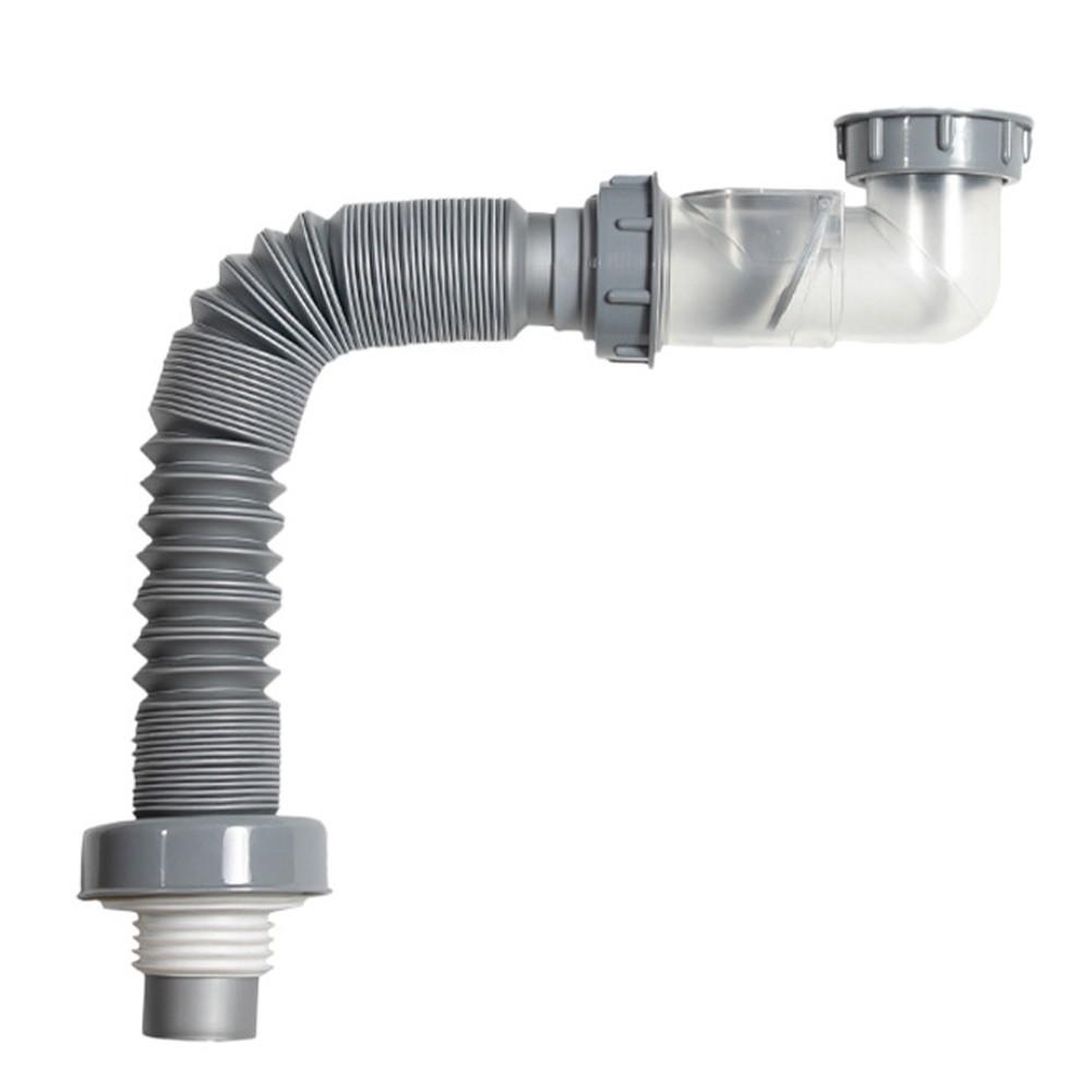 Kitchen Sink Drain Hose Set Stop Valve Filter Design