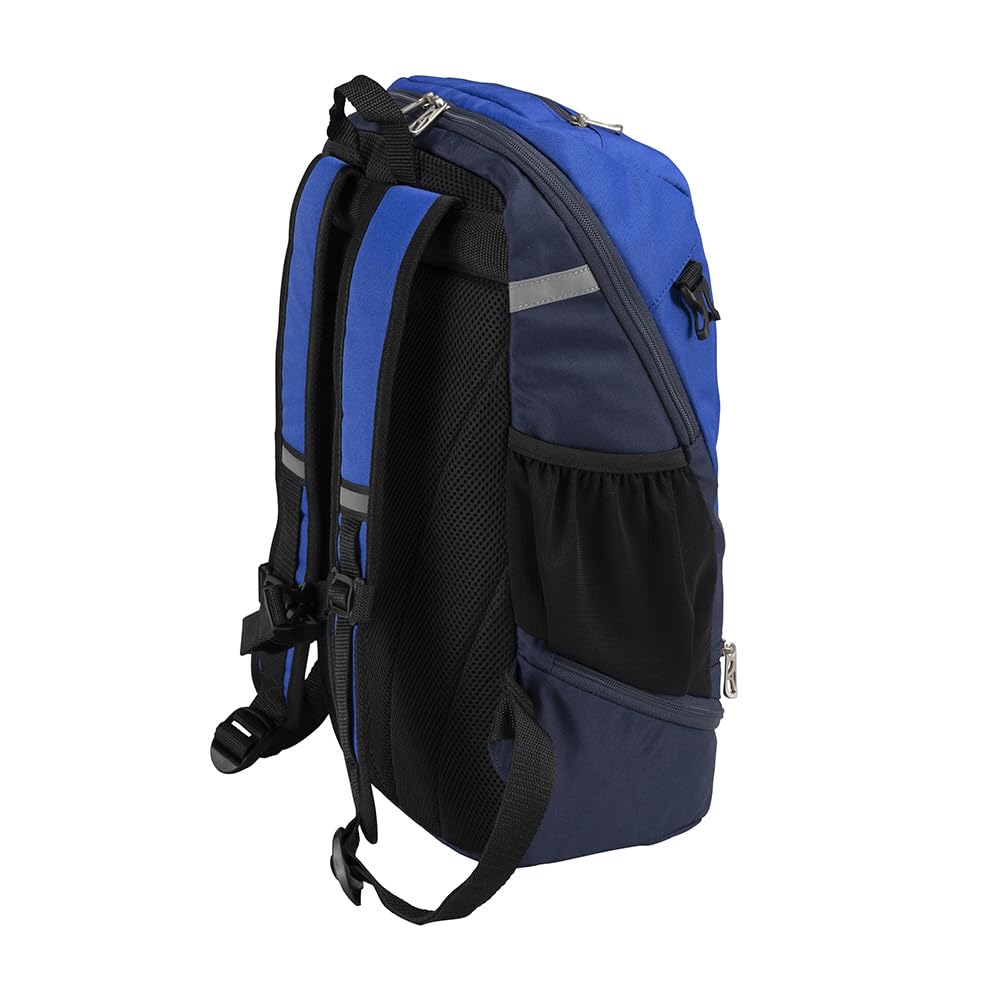 Mizuno Soccer Backpack 16L Blue X FF P3JDB001, Clean, Safe, Breathable, Navy,