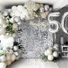 2pcs Party Backdrop Metallic Foil Fringe Tinsel Curtain Adult Kids Birthday Party Wedding Decoration Baby Shower Favor Supplies