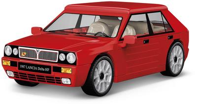COBI Bausteine Lancia Delta HF 135 Maßstab Rot 61 Teile Set 24508 [HERGESTELLT IN EU] Authentisch