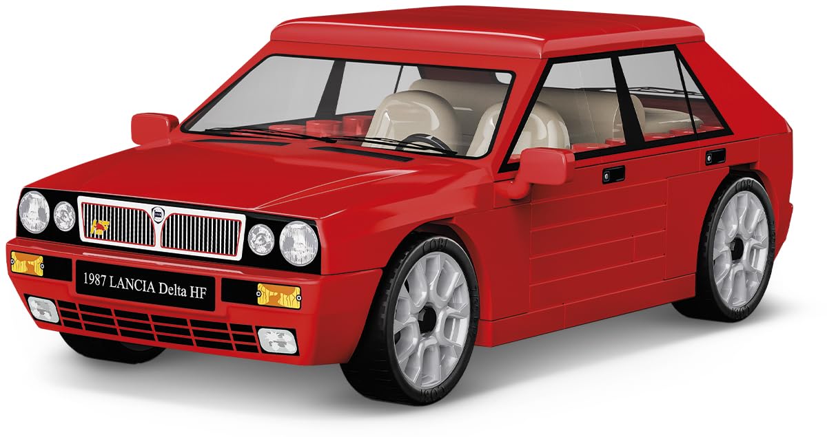 

Конструктор COBI Lancia Delta HF 135 Масштаб Красный Набор из 61 детали 24508 [СДЕЛАНО В ЕС] Аутентичный