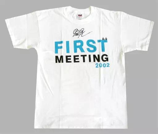 

Mai Kuraki Autographed T T-Shirt White Female Idol You and Mai 2002 L Size 3XL