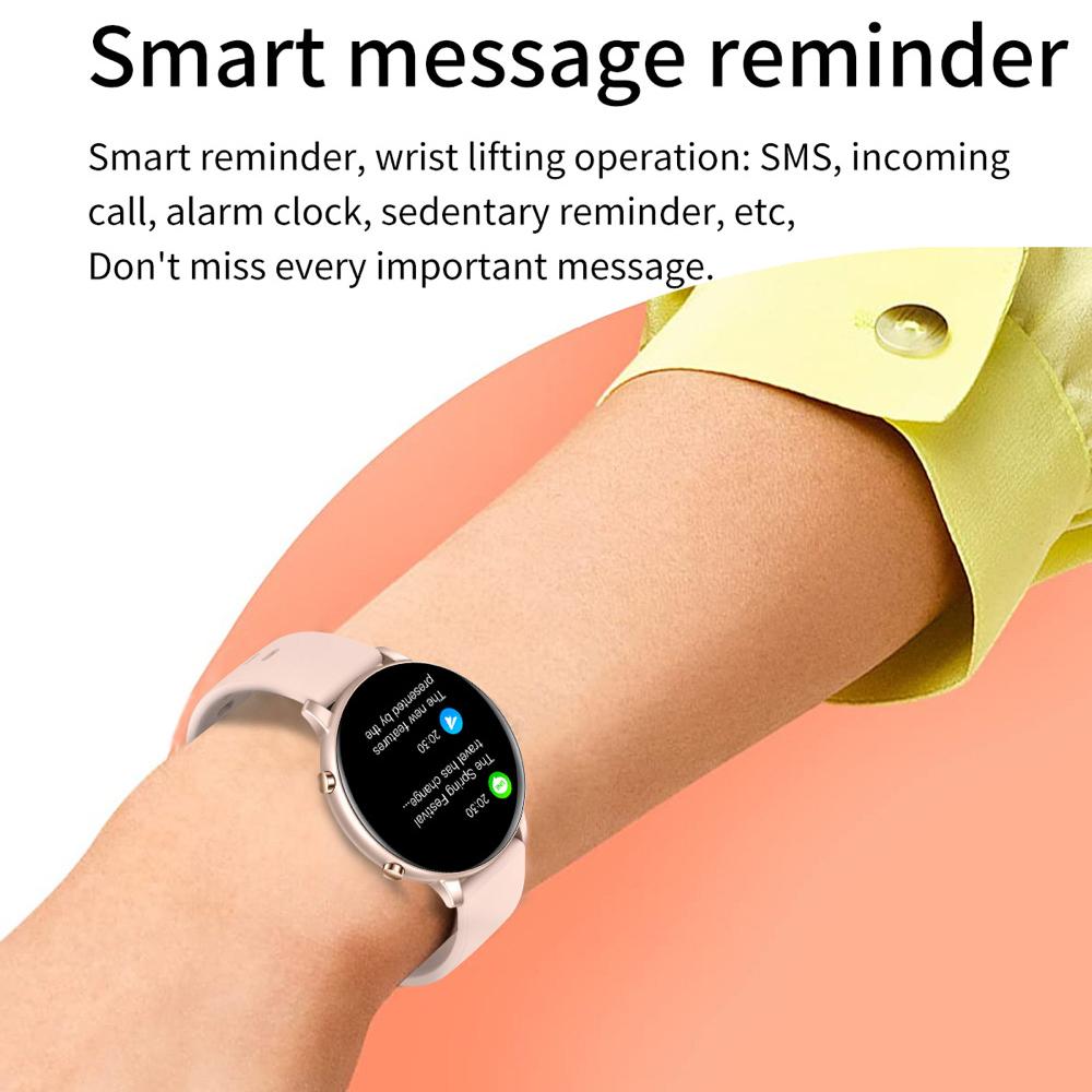 Men Blue Tooth Call Smart Watches Lady Fitness Smartwatch Women Voice Assistant 1.39’ Waterproof Sleep Heart Rate Health Monitor