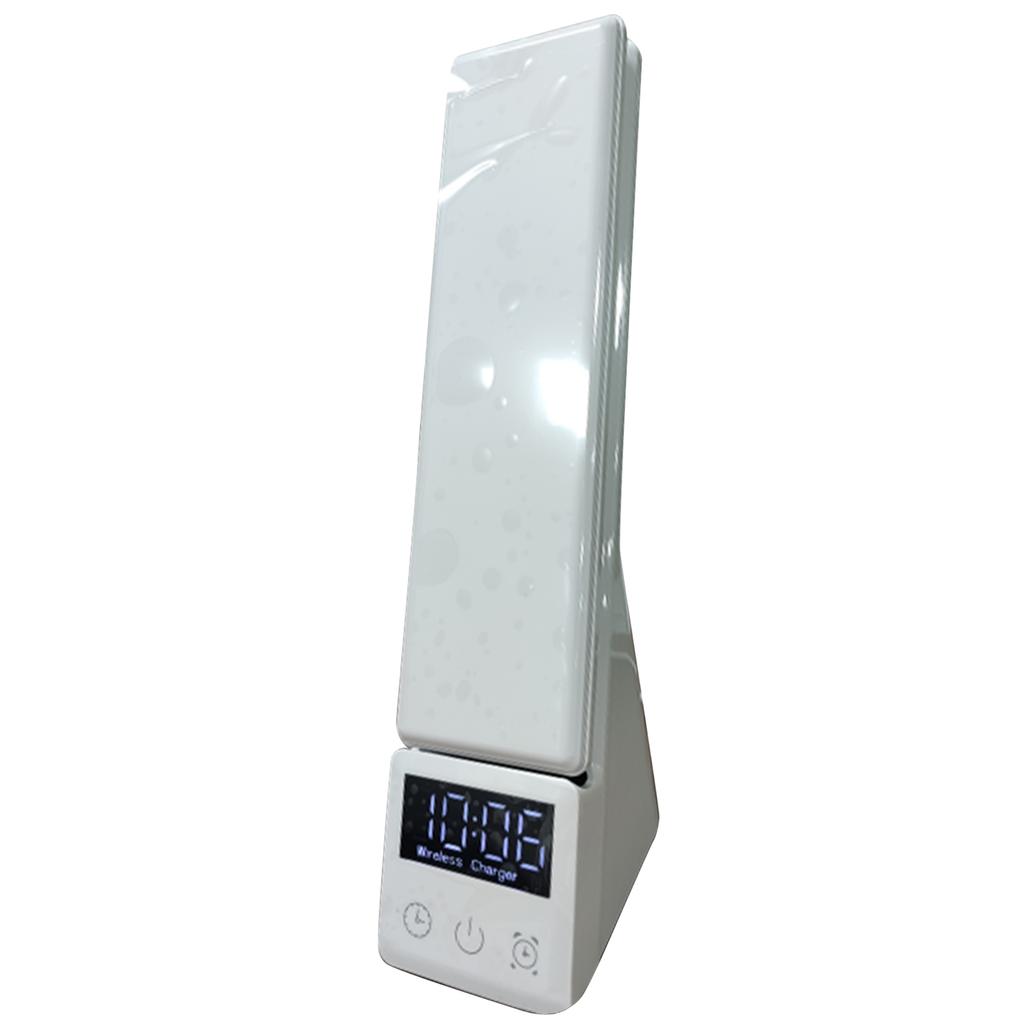 LED Desk Lamp Eye Protection Foldable Multifunctional Table Lamp with Wireless Charger for Office