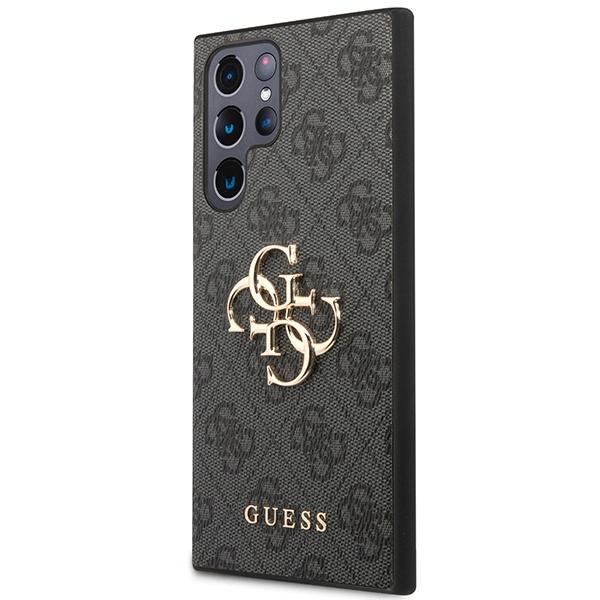 Guess Guhcs24L4Gmggr S24 Ultra S928 Czarny/Black Hardcase 4G Big Metal Logo