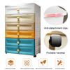 Multi Layer Drawer Type Storage Cabinet Thickened Clothing Storage Box Plastic Storage Cabinet Children's Storage Box Folding St