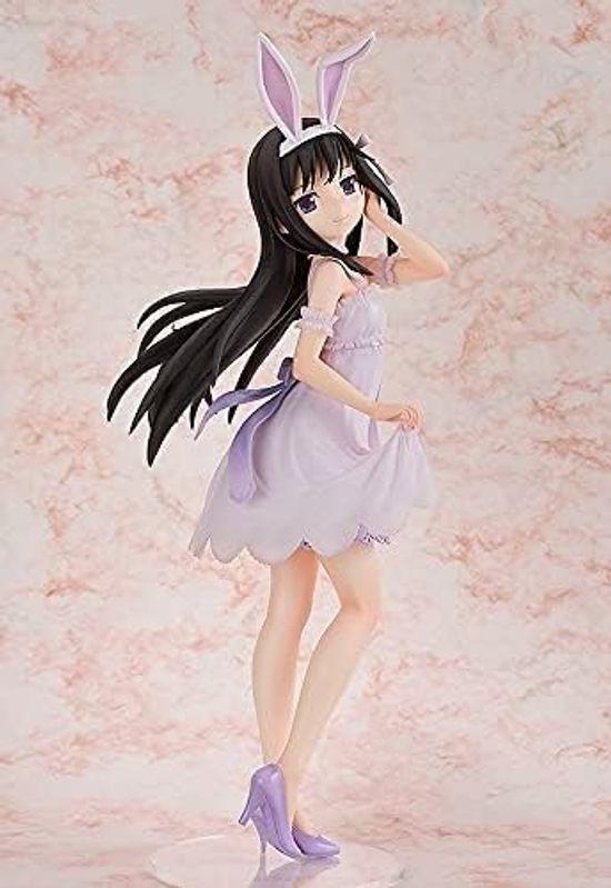 Puella Magi Madoka Magica the Movie [New Edition] Story of Rebellion Homura Akemi Usamimi Ver. 1/4 Scale PVC Painted Finished Figure F51027