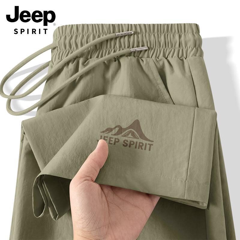 JEEP SPIRIT Men's 2026 Outdoor Straight-Leg Casual Pants