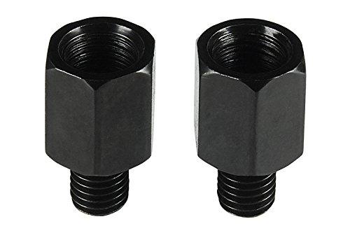 Bike Parts Center 602505602505 Universal Mirror Adapter, Left and Right Set, Black