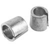 2 Pcs Car Battery Post Adaptors Sleeves Car Battery Terminal Converters Post Adaptors Sleeves Positive Negative Repair Shim