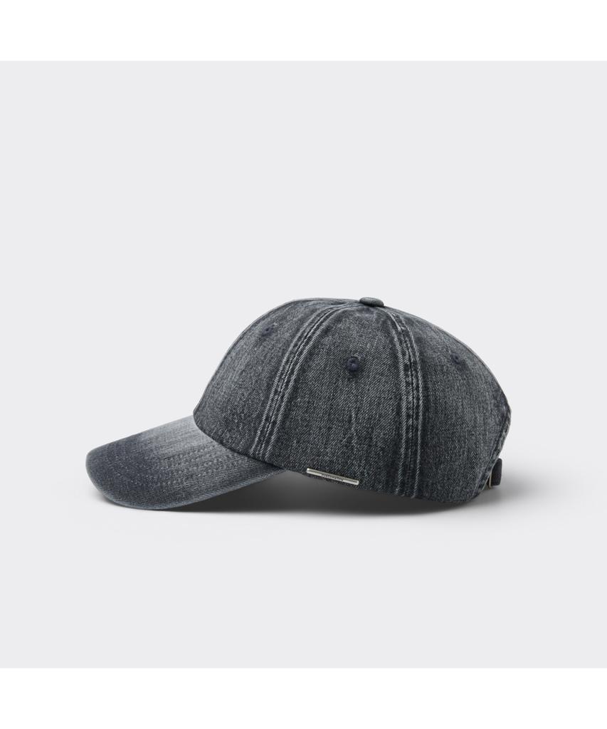 Keoseuuteommellou Gray Washed Denim Cap Carax26101Gyx