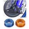 M20 Aluminum Rear Wheel Nut Motorbike Upgrades Nut Outdoor Riding Essential Stable Performances Nut for Motorcycles