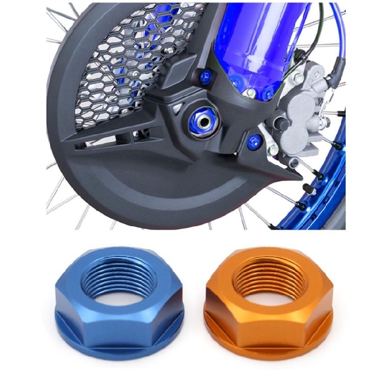M20 Aluminum Rear Wheel Nut Motorbike Upgrades Nut Outdoor Riding Essential Stable Performances Nut for Motorcycles