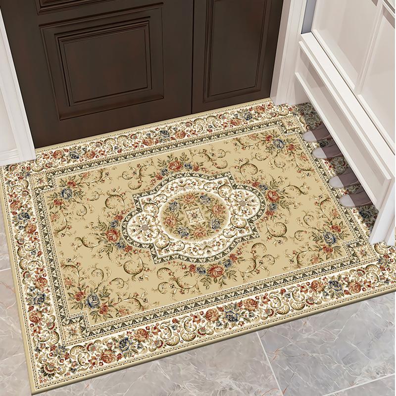 Entrance Door Mat Living Room Carpet Bedroom Bedside Carpet Retro Ethnic Style Hotel Homestay Carpet