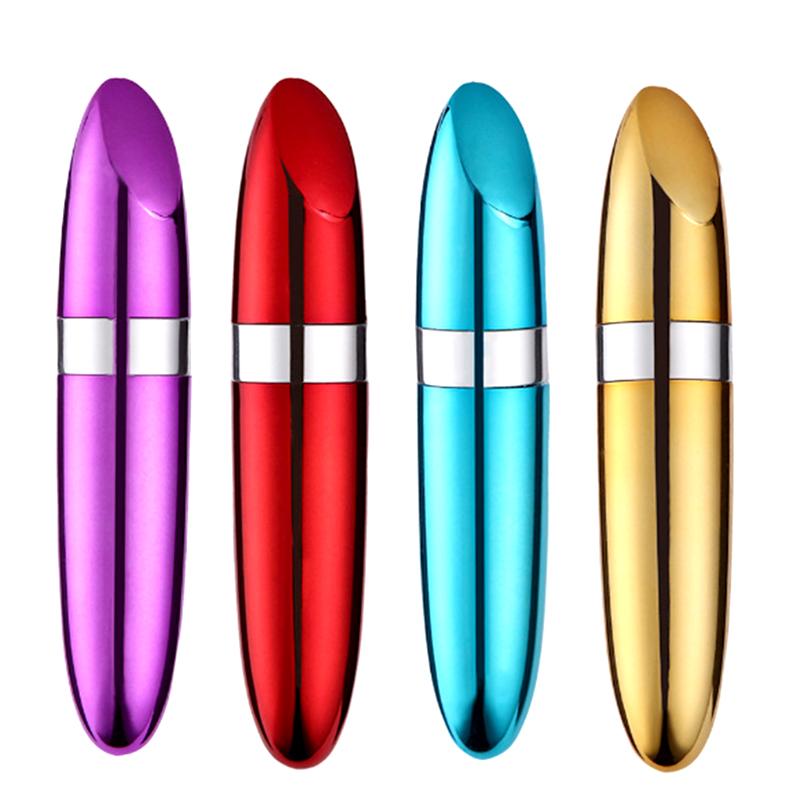 Hot Women Portable G-Spot Vibrator Small Bullet Vibrator Massager Lipsticks Vibrator Clitoris Stimulator Erotic Product Sex