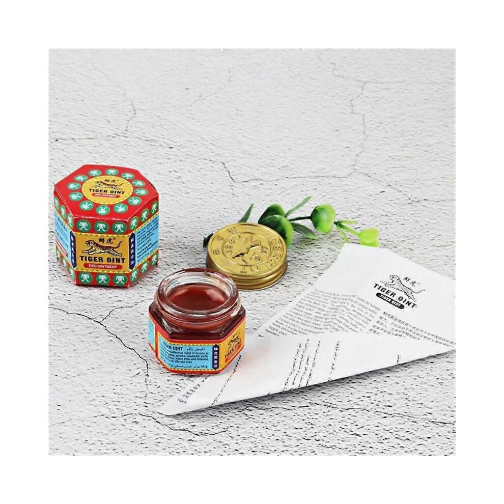 3pcs Thailand Tiger Balm Ointment Joint Arthritis Muscle Pain Red Tiger Balm Medicine Body Massage Itch Cream